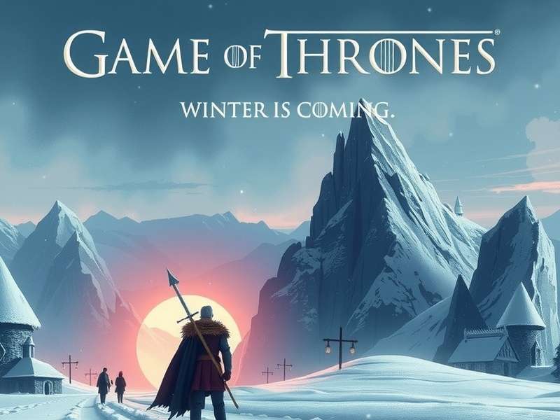 Epic battle scene from Game of Thrones Winter is Coming game