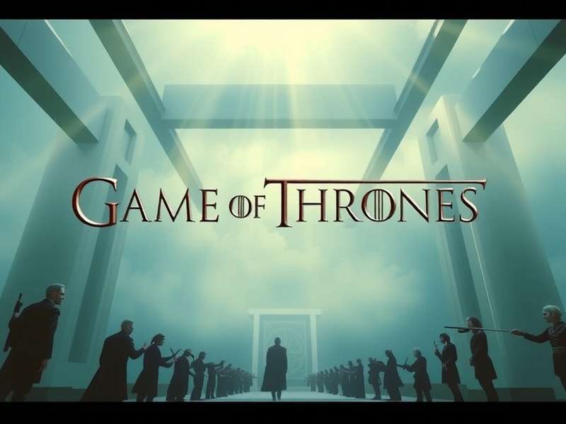 Dramatic throne room scene evoking Game of Thrones