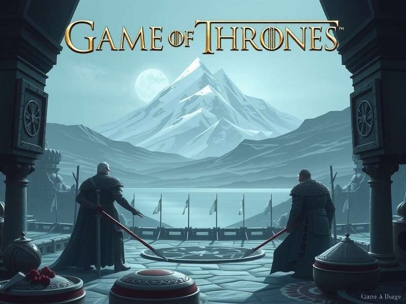 Strategic map of Westeros from the Game of Thrones browser game