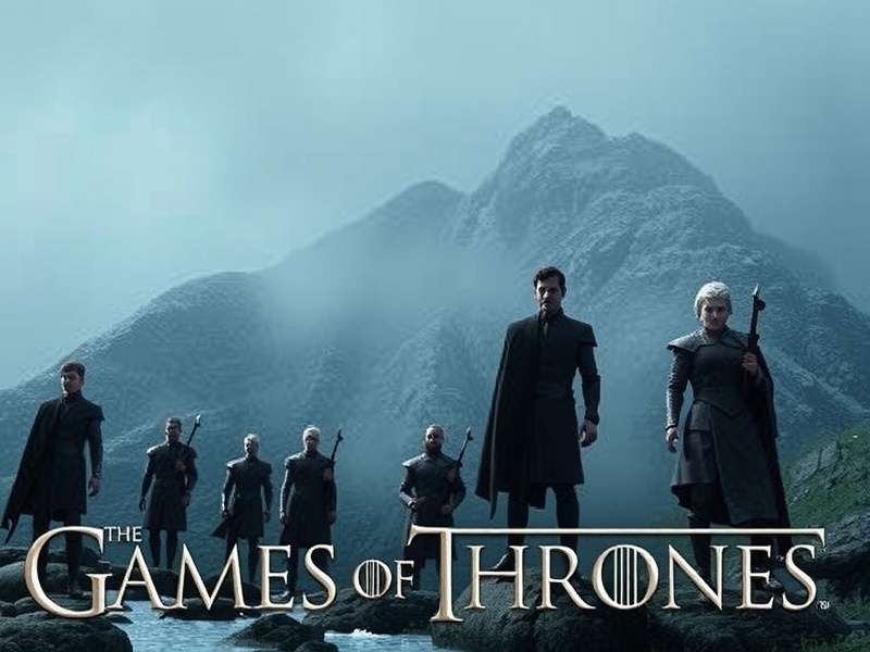 Collage of Game of Thrones characters with streaming platform logos