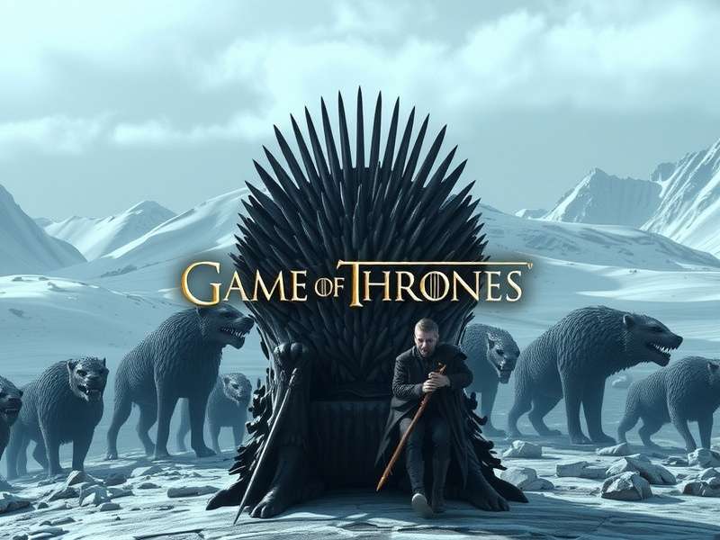 Game of Thrones characters in a dramatic scene streaming online