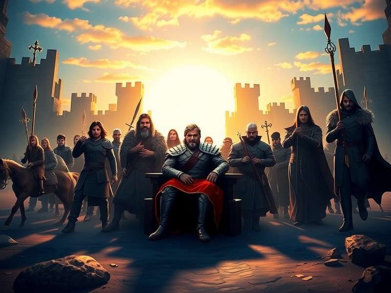 Arya Stark holding Needle sword