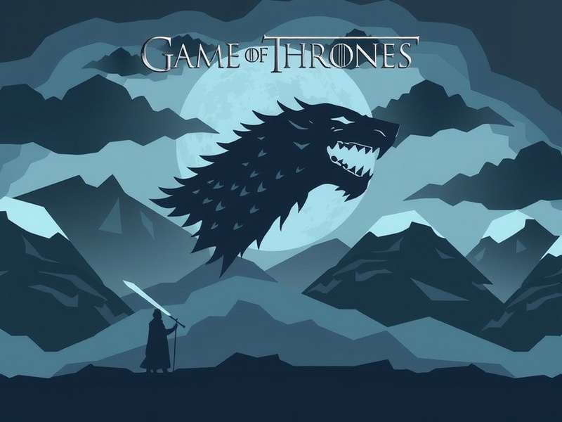 Game of Thrones official game artwork showing Iron Throne