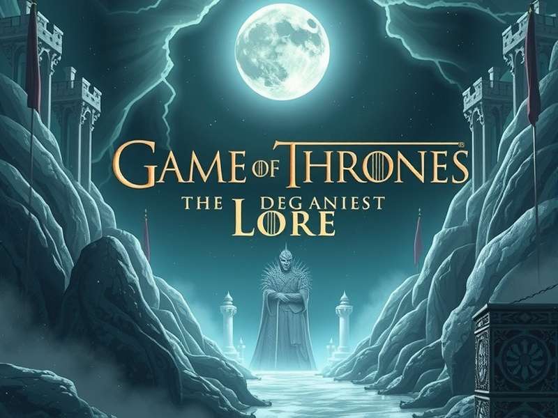 Detailed map of Westeros showing regions and major houses