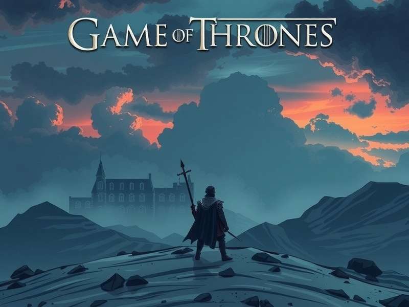 The iconic Iron Throne in the Great Hall of the Red Keep, A Song of Ice and Fire