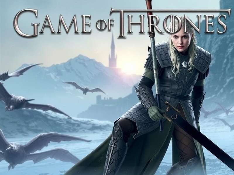 Game of Thrones Season 8 Poster featuring Jon Snow and Daenerys Targaryen