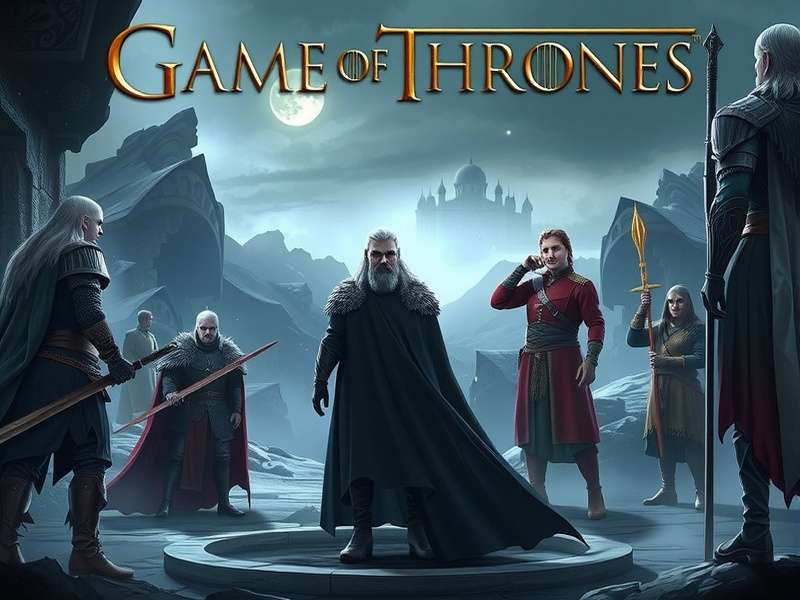 Jon Snow and Daenerys Targaryen in Game of Thrones