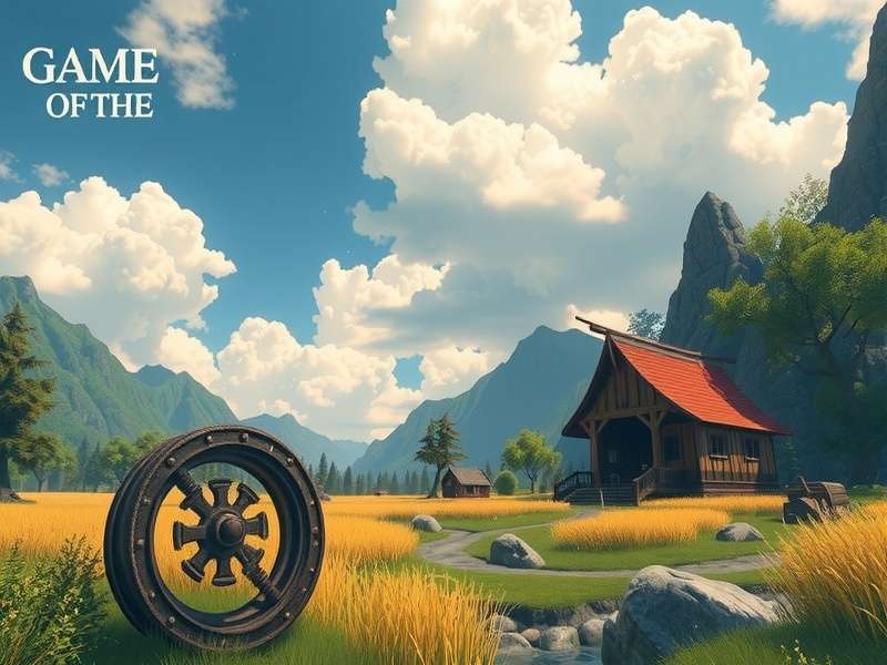 Concept art of the Iron Throne with strategic overlays and player paths