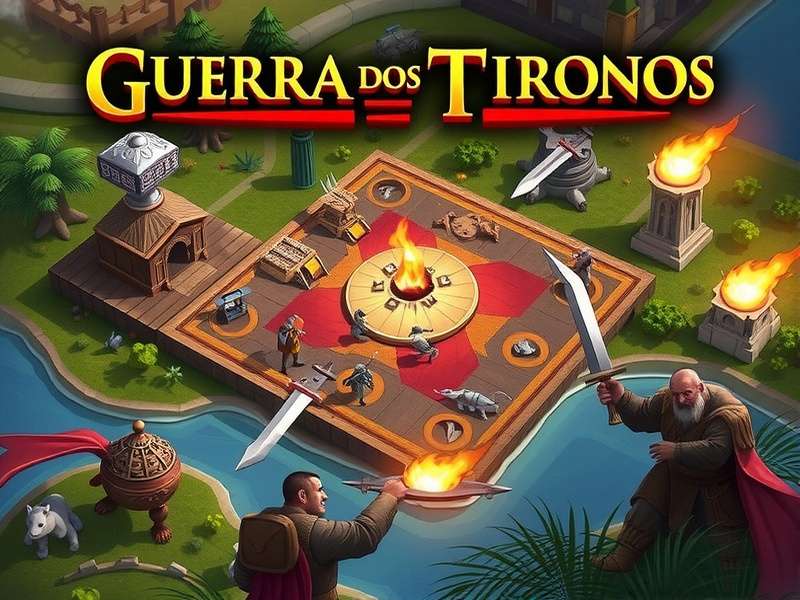 Detailed strategic map of Westeros showing resource nodes and choke points for Guerra Dos Tronos