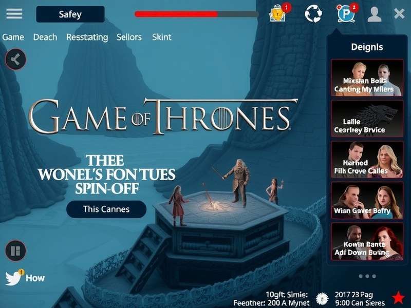 The cast of House of the Dragon standing in a dramatic pose