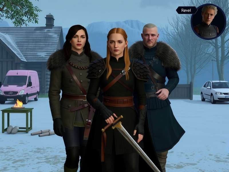 Daenerys Targaryen with her dragons