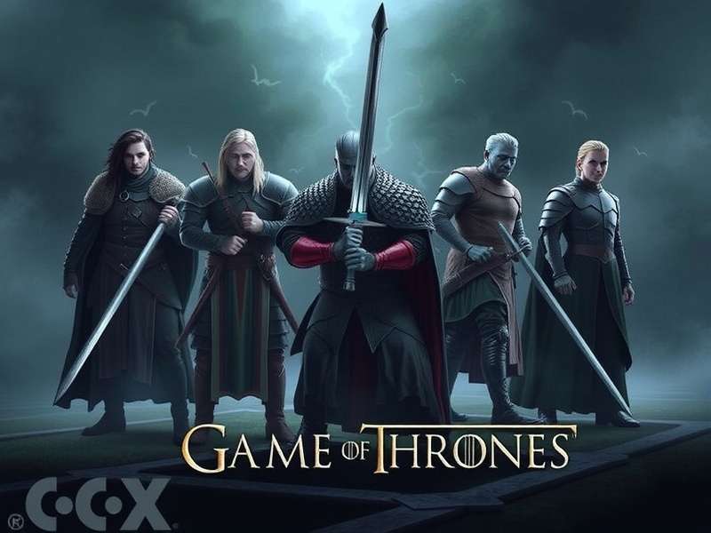 Jon Snow looking solemn in the snow