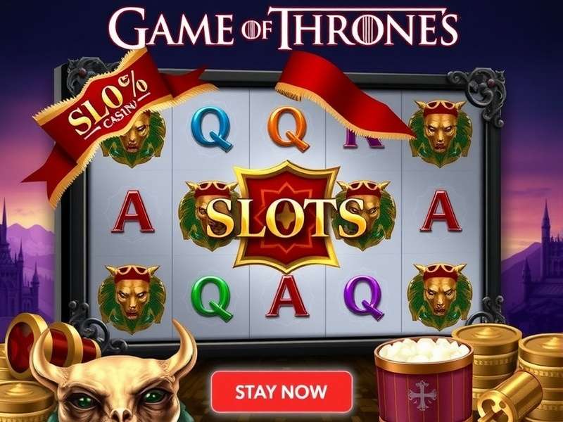 Game of Thrones Slots by Zynga featuring characters and symbols from the show