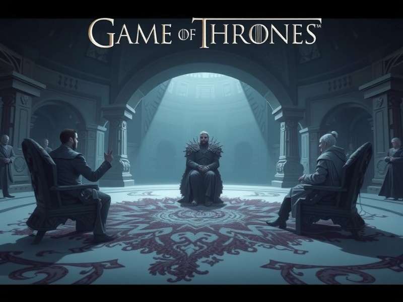Game of Thrones episodes guide featuring the Iron Throne and the great houses of Westeros