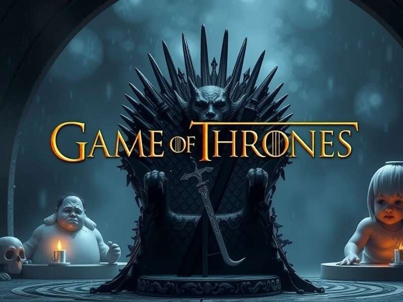 Game of Thrones Iron Throne in the Red Keep, Westeros