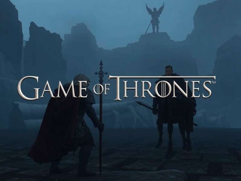Game of Thrones streaming interface showing the Iron Throne with dragon backdrop