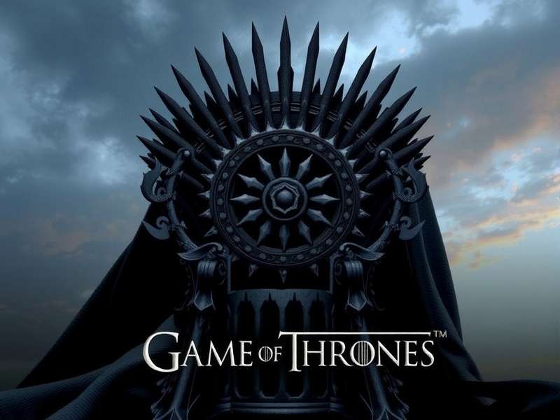 Game of Thrones epic collage — dragons, iron throne, and winterfell