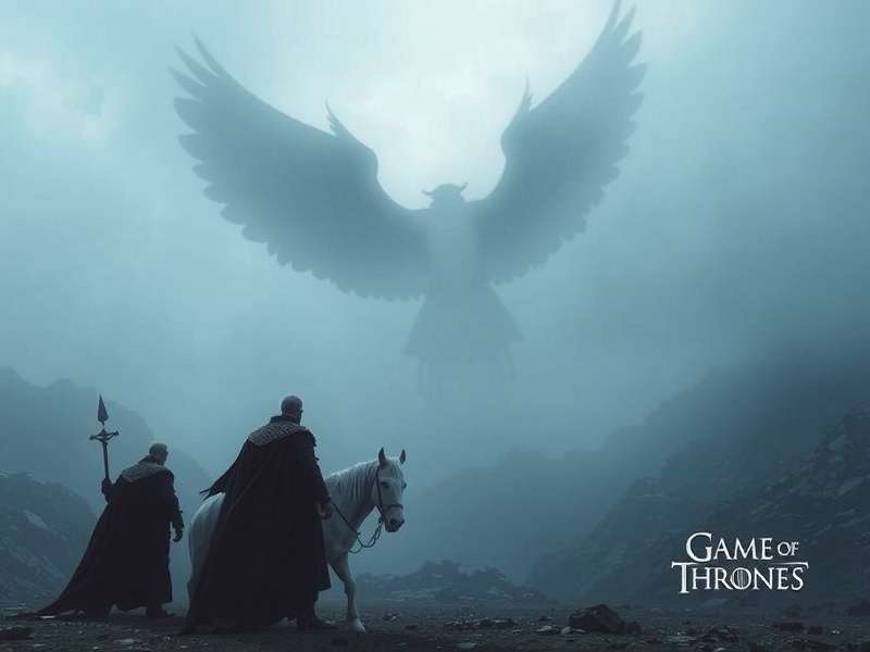 Game of Thrones full movie – epic scene of the Iron Throne surrounded by dragons and banners of the great houses