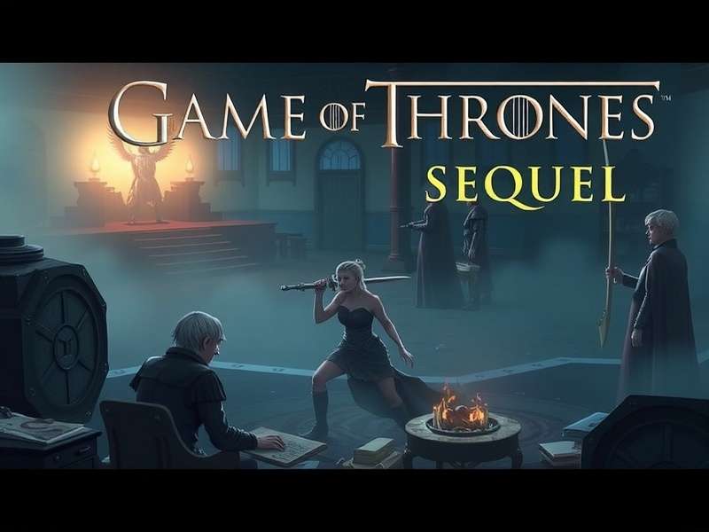 Epic landscape of Westeros with dragon silhouette at sunset